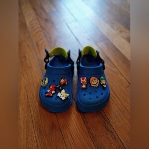 Little Kids Adjustable Crocs Size 11 With Jibbitz